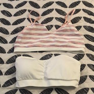 2 Justice Bras Junior Plus